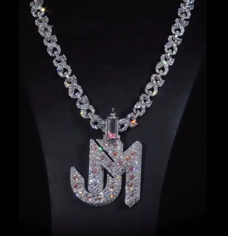 Iced Out Moisasnite Pendant