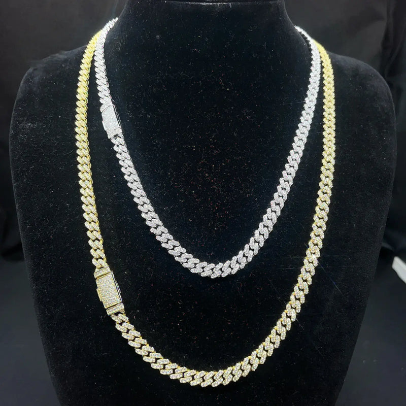 6mm Cuban Link Moissanite Necklace
