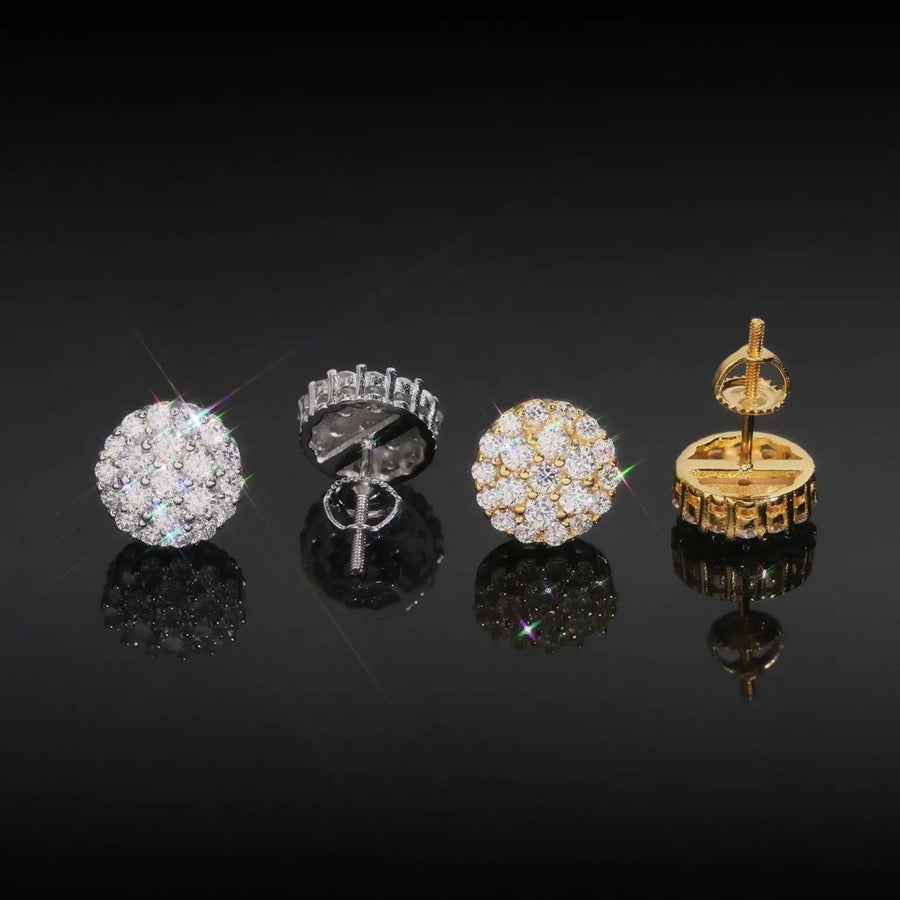 VVS Moissanite Jewelry Earrings
