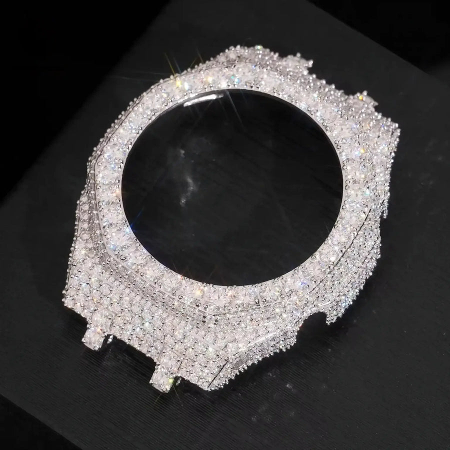 RTS  GA2100 Moissanite Bezel Watch case
