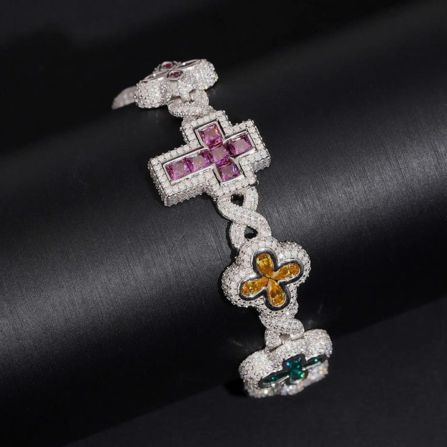 S925 Gold Plated Luxury Cuban Link Bracelet