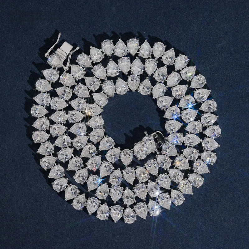 5*7mm DVVS Moissanite Tennis Chain