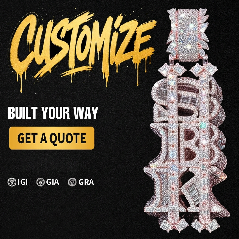 Statement pendant with MOQ badge removed
